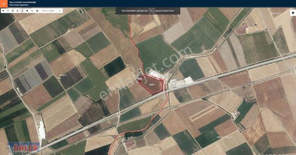 Bulgurlukta Adana Asfaltına Cepheli 45 Dönüm Ticari Arazi