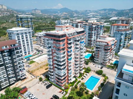 Fully Furnıshed 2+1 Apartment Wıth Cıty Vıew In Mahmutlar – 100 Meters To The Sea