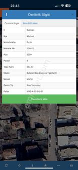 Batman Merkezde Villa İmarlı Kupon Muhteşem Arsa