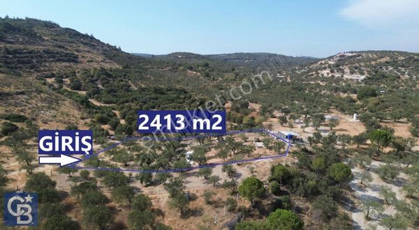 Helvacı'da 2413 M2; 50 Ağaçlı+su+konteynerli Hobi Bahçesi