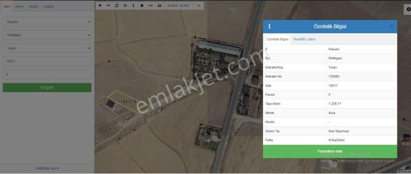 Elisa Gyo'dan Turanda Duvarı Çevrili Satılık Villa Parseli