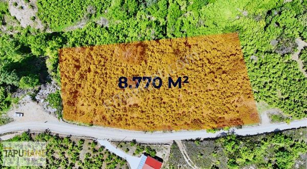 Tapuhaneden Bayraktepede Manzaralı Yola Cephe 8.7 Dekar