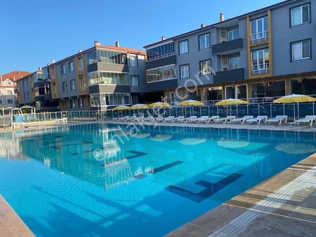 Karasuda Full Deniz Manzaralı Havuzlu Klimalı Cam Balkonlu 2+1 Daire