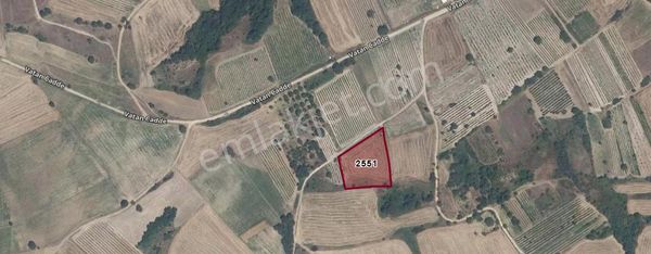 Edirne Uzunköprü Yeniköy Mh Satılık Arsa , 350 M2 Hisseli Çaplı Yolu Var