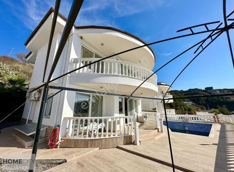 Alanya Kargıcak 3+1 180 M2 Müstakil Villa Full Deniz Manzaralı