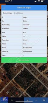 Didim Seyrantepe'de Satılık Göl Manzaralı 614m2 Arsa