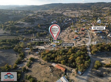 Duhan Emlak'tan Balıkesir Balya Köy İçi 1.069m2 33m Yol Cepheli