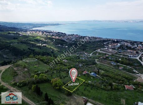 Duhan Emlak'tan Karamürsel'de Full Deniz Manzaralı Arsa 1.421m2