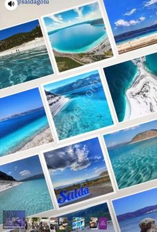 Türkiyenin Maldivleri Salda Gölüne Yakın Emsalsiz Arazi