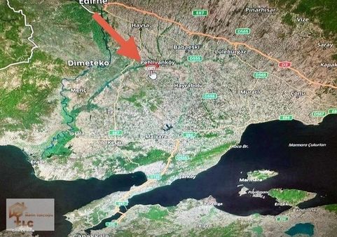 Uzunköprü'de Satılık 9877 M2 Arsa