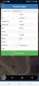 Pursaklar Saray Northgate Proje Alanında 600m2 Yüksek Kat İmarlı Hisse