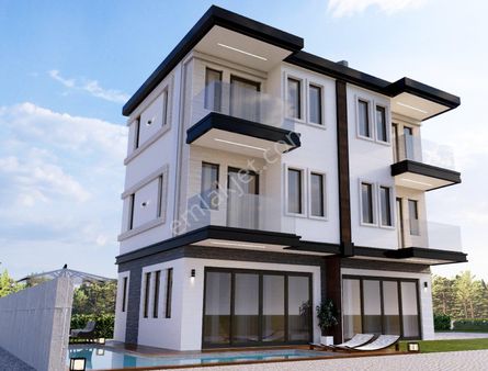 Kuşadasında Projeden Özel Havuzlu Deniz Manzaralı Villa