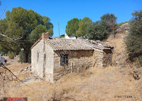 Aydın Söke Yeşilköyde İçinde Eski Taş Ev Olan Satılık Arsa