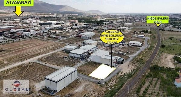 Global Emlaktan Harika Konumda Tam Ticari Satılık Arsa