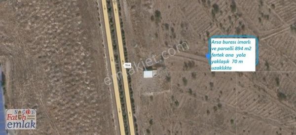Fertekde 2 Adet Yazlık Bahçeli Ev Arsası