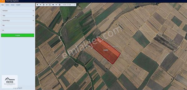 Kırklareli Vize Evrenli Mah. Satılık Çaplı 519 M² Tarla