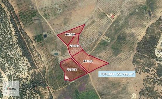 Hacıalanında Satılık 24 Dönüm Tarla Pazarlık Arsa Başında...