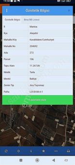 Yunus Tan Kavaklıdere De Müstakil Tapulu Tarla