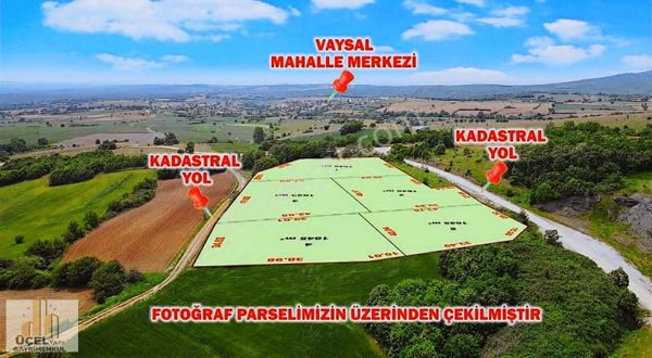 Edirne Vaysal'da 5-adet 1645 M2 Toplu Satılık Yola Cephe Tarla