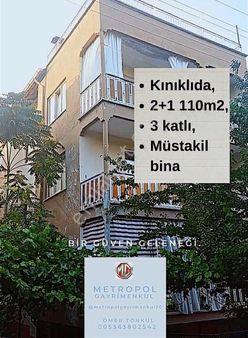 Kınıklıda 3 Katlı Müstakil Bina