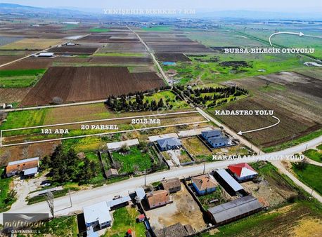 Bursa Yenişehir Karacaali Mahallesin'de Satılık Arsa