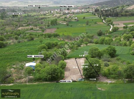 Bursa Yenişehir İncirli Mahallesi'nde Satılık Hobi Bahçesi