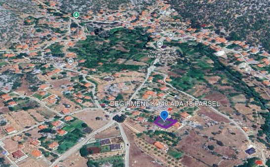 Akseki Değirmenlik'te Satılık 542 M2 2 Kata İmarlı Konut Arsası