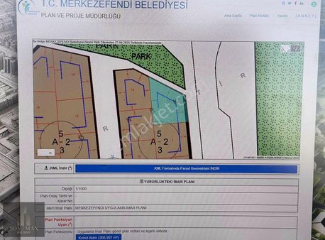 Joy/max'tan Köşe Parsel 309 M2 Mükemmel Konum