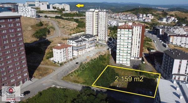 Düzce Konut Emlak | Academia Tower Yanı | Satılık 2.159 M2 Arsa