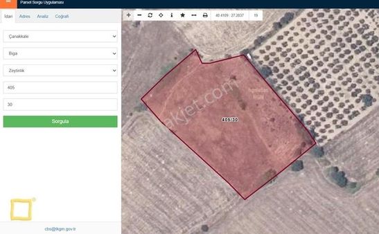 Biga'da Kaçırılmayacak Fırsat Arazi