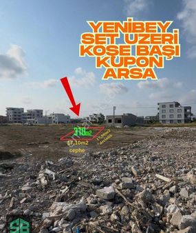 Yenibey Set Yolu Üzerinde Satılık Arsa Köşe Başı Kupon Kelepir Adana Seyhan