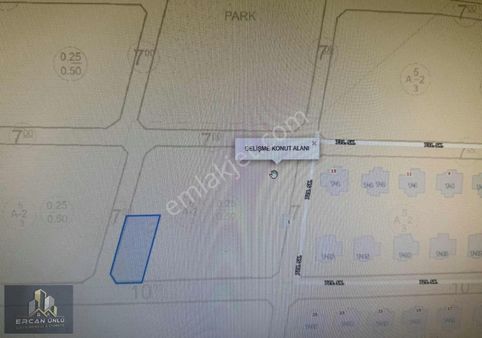 Büyük Tuzhisar'da Toki Yanında Uygun Fiyat 500m² Villa Parseli