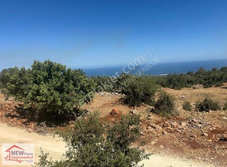 New Formdan Erdemli Kumkuyu Çanakçı Satılıkdeniz Manzaralı Arsa
