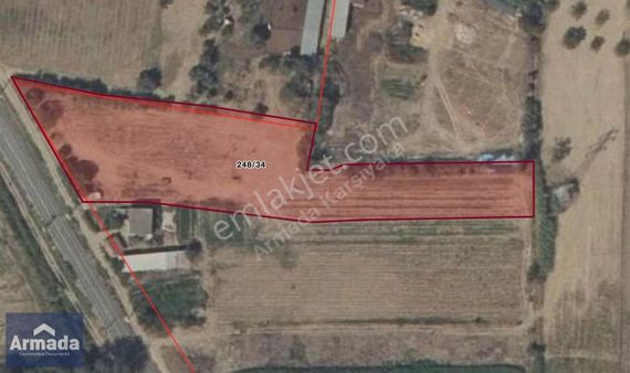 Bayındır Pınarlı Anayola Cepheli Tek Tapu Satılık Tarla