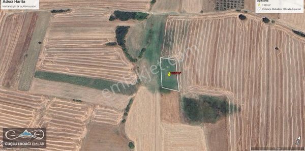 Satılık 1337m² Tarla Biga Örtülüce 'de Güçlü Erdağı Emlak 'tan