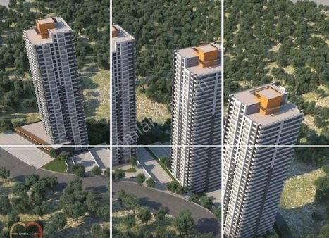 Prestiji Ve Yüksekleri Sevenler İçin Harika Bir Sitede Çift Cephe Önü Açık Manzaralı Kiralık Daire