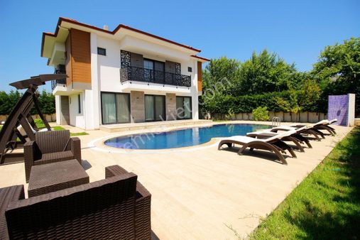 Muğla Ortaca Dalyan’da 770 M² Arsada 5+1 Havuzlu Müstakil Lüks Villa Satılık