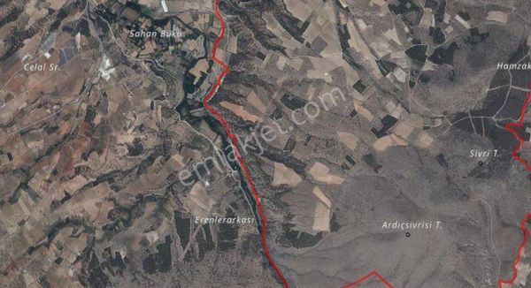 Çal'da Satılık Fırsat 7180m² Yatırımlık Arazi