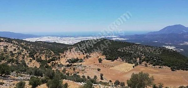 Antalya Kaş Aklar'da Satılık Deniz Manzaralı Tarla