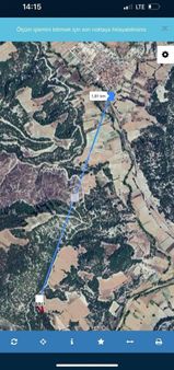 Manisa Demirci Gümele 3.822 Yol Üzeri Arsa