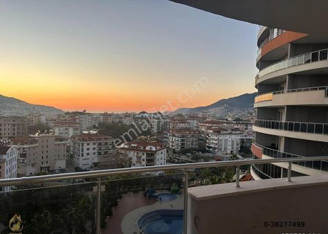 Alanya-cikcilli De Deniz Manzaralı 1+1 Lüks Daire