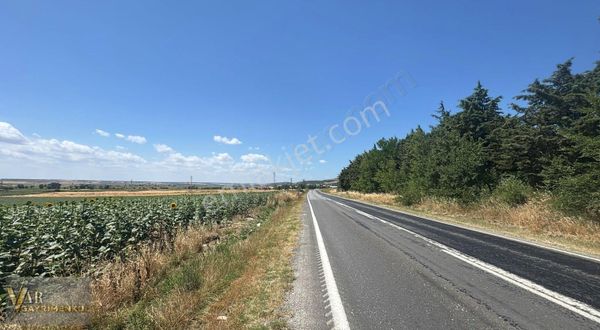 Kırklareli Vize Okçularda Satılık Asfalta 2.parsel 7800m2 Tarla