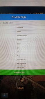 Yenice Haruniyede 521 M2 Yatırımlık Arsa