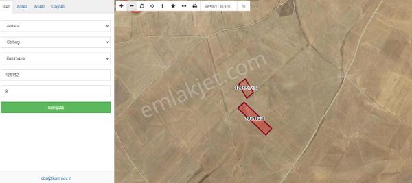 Bezirhanede Tek Tapu Kadastrol Yolu Olan 2 Adet Tarla