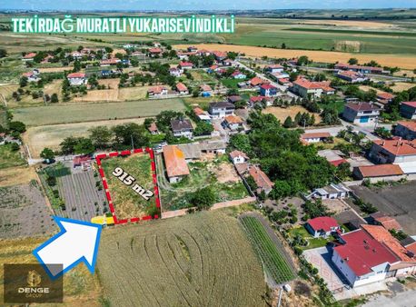 Denge Gayrimenkul'den Muratlı Yukarısevindikli 915 M2 Arsa !!