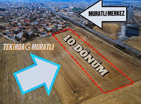 Muratlı İmara Sıfır Çok Kıymetli Arazi Acil Satılık Emsali Yok
