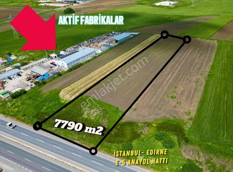 -denge- Lüleburgaz Eskibedir E-5 Ana Yola Cephe 7790 M2