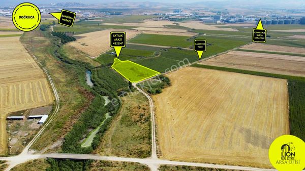 Bandırma Doğruca Mahallesinde 4821 M² Kadastro Yola Cephe Fırsat Tarla