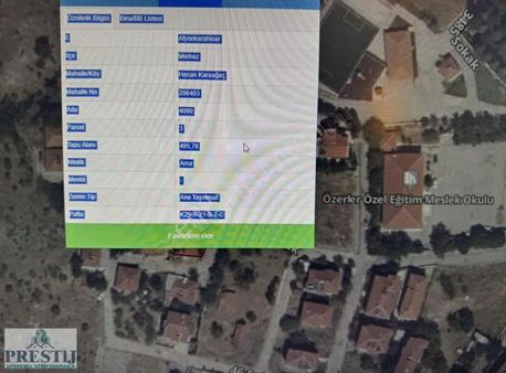 Hasan Karaağaç Mahallesinde Manzaralı Arsa