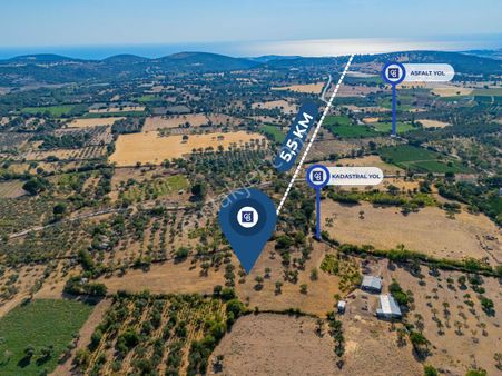 Çanakkale'de Bozcaada'ya Yakın Yatırımlık Tarla